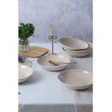 Hermia Krem duboki tanjuri u setu 6 kom od kamenine ø 20 cm – | shoptok.hr