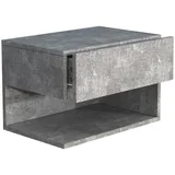 MID.YOU Nočna Omarica Usal Xl 45, Beton