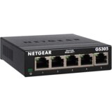 Netgear GS305 Neupravljano L2 Gigabit Ethernet (10/100/1000) Črna | Shoptok.si