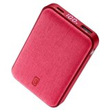 Cellular Line Prijenosna baterija, Glam, 10000mAh, crvena | shoptok.hr