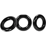 Willy Cock Ring 3-Pack Black