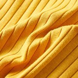  Dječja majica dugih rukava rebrasto pletena tamna oker 92 | shoptok.hr