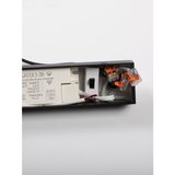 Nova Luce Mat crna LED viseća svjetiljka aluminijska s mogućnosti zatamnjivanja sa staklenim sjenilom Glovia – | shoptok.hr