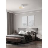 Nova Luce Mat bela kovinska stropna svetilka Opsi – | Shoptok.si