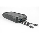 OXE Solarni Powerbank, kapacitet 33800 mAh, crni | shoptok.hr