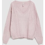 Marisse Pink V-Neck Sweater | Eponuda.ba
