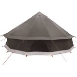 Tipi šator Smeđa siva 600 x 600 x 350 cm Poliester i čelik | shoptok.hr