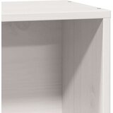 Krevet s regalom za knjige bez madraca bijeli 75x190cm borovina | shoptok.hr