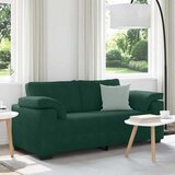  Dvosjed tamnozeleni 180x77x82 cm baršun | shoptok.hr