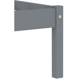  Okvir za krevet od masivne borovine sivi 100 x 200 cm | Eponuda.ba