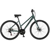 Visitor bicikl city ridge 28" alu 17" disk dupli 18 brzina 167-192cm(l/xl) zeleni mat 1282082 | Eponuda.com