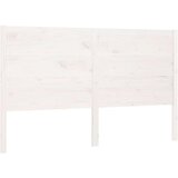  Uzglavlje bijelo 206 x 4 x 100 cm od masivne borovine | shoptok.hr