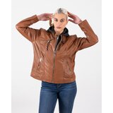La Force Fashion Maze kožna jakna MW20-1-Mico-CUR - Braon | Eponuda.com