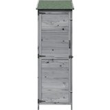  Vrtna Šupa Siva 59,5 x 56 x 176,5 cm Konstruirano drvo | shoptok.hr