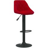  Barski stolčki 2 kosa vinsko rdeč žamet, (20968557) | Shoptok.si
