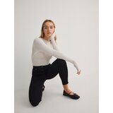 Reserved - Slim traperice visokog struka - crno | shoptok.hr