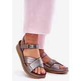 Maciejka Ladies leather sandals on platform | ePonuda.com