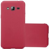 Cadorabo Case, združljiv s Samsungom v Frosty Red - Hard Case zaščitni pokrov v zmrznjenem videzu proti praskam in udarcem, (20567350) | Shoptok.si