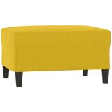  4-dijelni set sofa s jastucima žuti baršunasti | Eponuda.com