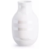 Kähler Design bijela vaza od kamenine Omaggio, visina 12,5 cm