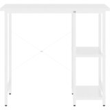  Stol za računalo bijeli 80 x 40 x 72 cm od MDF-a i metala | Eponuda.ba