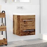Ormarić za umivaonik s ladicama Staro drvo 38,5 x 41 x 48 cm | shoptok.hr