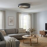  BRILAGI- LED plafonsko svetlo VELVET TWIST LED/24W/230V 4000K &amp;Oslash; 55 cm siva/kr. Slike
