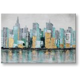  Naslikana slika na platnu mesto 1-delna 90x60 cm CFAZH6545E1 Cijene