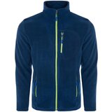 Dewberry 24601 5 Pocket Outdoor Full Zipper Fleece Jacket-INDIGO-2 | Shoptok.si
