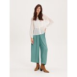 Reserved bluza iz okrasne tkanine - ebenovina Cene