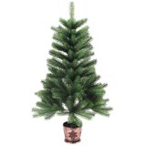 Božićno drvce s 150 LED svjetlima s stalakom Zelena 90 cm PE | shoptok.hr
