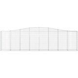  Lučne gabionske košare 7 kom 400x30x100/120cm pocinčano željezo | shoptok.hr