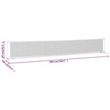  Teniska mreža crno-crvena 500x100x87 cm od poliestera | shoptok.hr