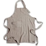 Lovely Linen Predpasnik dolg - Natural Beige Cene