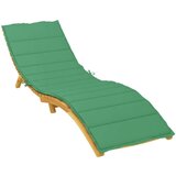 vidaXL jastuk za ležaljku zeleni 200 x 60 x 3 cm od tkanine | shoptok.hr