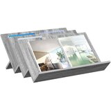  Polica za časopise s policom Siva Sonoma 65 x 53 x 28,5 cm | Eponuda.com