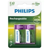 Philips Polnilna baterija C (LR14), 3.000 mAh