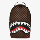 Sprayground Sharks in paris wtf bubble brown check b Cene
