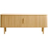 Unique Furniture TV komoda u dekoru hrasta u prirodnoj boji 160x56 cm Cavo – Cijene