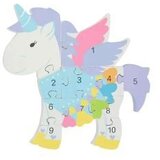 Orange Tree Toys - Drvene puzzle - jednorog sa brojevima Cene