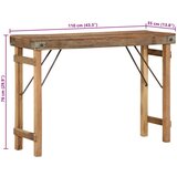  Konsole Stol 110x35x76 cm Odabrano drvo obnovljeno | shoptok.hr