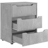 vidaXL Komoda VISNES beton siva 60x40x73 cm konstruirano drvo Cijene