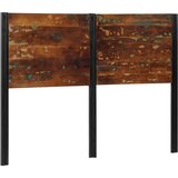  Uzglavlje kreveta 140 cm Puno obrađeno drvo i željezo | shoptok.hr
