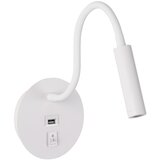  Brilagi - LED fleksibilna zidna lampa sa USB priključkom MAYA LED/3W/230V bela | Eponuda.com