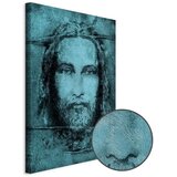  Slika - Shroud of Turin in Turqoise (1 Part) Vertical 20x30 Premium Print | shoptok.hr