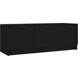 Maison Chic TV omarica - TV enota - Televizijska omarica črna 102x35x36,5 cm inženirski les, (21700581) Cene