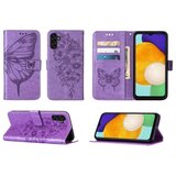 Chameleon Preklopna torbica (WLGO-Butterfly), Samsung Galaxy A13 5G/A04s, vijolična | Shoptok.si