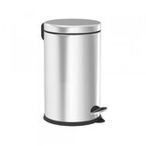  Kanta za otpatke sa pedalom INOX 12 lit visina 350mm, prečnik 250mm Cene