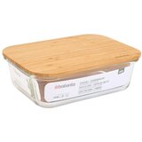 Brabantia Zdjela staklena sa bambus poklopcem 1000ml 569715 | Eponuda.ba
