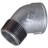 Koleno pocinkovano 3/4″ 45 mf boš